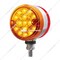 United Pacific 15 Led 3 Dual Function Reflector Double Face Light - Amber & Red Led/Amber & Red Lens 39561 - alternate 1